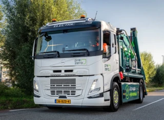 Volvo FM Electric PreZero portaalauto